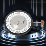 Replacement Quartz Movement Chronograph Watch Parts for Ronda 515 Movement(Crown At 3)