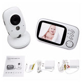 3.2” Display Video Baby Monitor with Camera, Remote, Wide View, Two-Way Audio Talk, Infrared Night Vision & 8 Lullabies.