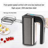 5 Speeds 500W High Power Electric Food Dough Blender Egg Beater Hand Mixer For Kitchen 220V