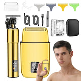 New RESUXI 972 Multifunctional Whole Body Washing Hair Clipper Sets Men's Electric Shaver Digital Display Hairdresser Trimmer