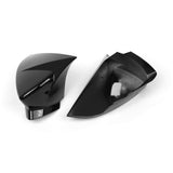 2pcs Side Door Wing Mirror Cover Cap Replacement for Leon 3 5F ST FR / Cupra 2012-2020 SEAT Ibiza 5