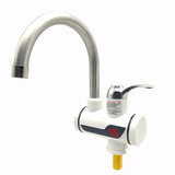 Instant Heater Faucet Tankless Heaters Kitchen Hot Water Tap Bathroom Heating Electric 220v Stainless Steel Shell