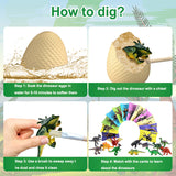New 12PCS Archaeological Excavation s Creative DIY Dinosaur Egg Multi-person Party Toys Children's Gifts