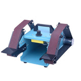 220V 950W Desktop Double-axis Electric Sander Belt Polishing Grinder Household Sanding Grinding hine