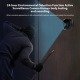 4.5-inch Peephole Camera for Apartment Door - 2MP LCD Digital Viewer, 135 Degree, Human Body Detection, Color Doorbell