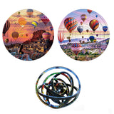 360 Degree Dimensional Rotation Double-Sided Circular Toy Rotating Puzzle For Children's Christmas Gifts