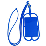 For Smartphones Silicone Sports Mobile Ring Holder Case Cell Phone Neck Strap Lanyard Key Rope