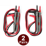2 Pair Universal Multimetros Multimeter Leads Probes Cable Wires Test Lead Wire For AC DC LCD Digital Multimeters 20A