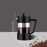 Brew Delicious Coffee at Home with This 1pc Coffee Maker - 350/600/1000ml Capacity!