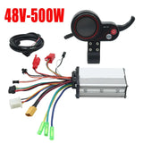 1set Electric Scooter 36/48V Motor Controller With LCD Display For Kugoo 6pin 500W Power Cycg Practical Tools