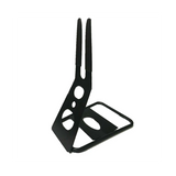 Outdoor Mountain Garage Storage Display Rack Floor Parking Rail Bike Rack, Black