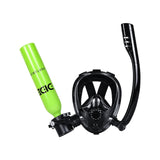 Underwater Snorkeg Full Face Children Swimming Mask Set Scuba Diving Respirator Masks Anti Fog Safe Breathing for Kids Adult