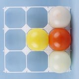20 Wall Grid Latex Molding Accessories Plastic 9 Hole Balloon Fence For Birthday Wedding Decoration