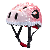 Kids Toddler Bike Adjustable Dinosaur Breathable Skating Helmet for Boys and Girls