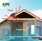 Solar Powered Attic Air Conditioning Industrial Vent 25W HVAC Tools Factory Eco Roof Ventilation Blower Wind Turbine Exhaust Fan