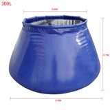 200L/300L/400L Soft Water Tanks Tank Thickened Large Capacity Wear Resistant Collapsible Water Storage Site Mobile Storage Tank