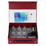 10/19 Cans Vacuum Hansol Acupunture Cupping Therapy Set Suction Cups Body Massager Pain Relief Guasha Ventosa Mase Facial Jars