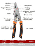 10 in 1 hand tool Multifunct Heavy Duty Universal Pliers Wire Stripper Cable Cutter Terminal Crimping Hand Tool