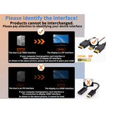 30PIN 40PIN USB Type-c DP To EDP Driver Board 2K 4K LCD Portable Projection Screen Display Notebook Phone Coaxial cable