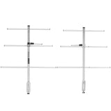 UHF430-450MHz High Gain 7DBd SO239 Connector Yagi Gamma Antenna fit for TYT MD398 Baofeng BF-888S UHF walkie talkie