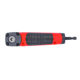 90 Degree Right Angle Extension Magnetic Screwdriver Drilling Shank 1/4 Inch Hex Wrench Drill Socket Holder Hand Tools With Bits