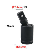 3-Piece Joint Socket Adapter Wrench Socket Accessory Set 360-Degree Rotating Universal