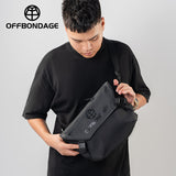 OFFBONDAGE Multi-functional Large Capacity Leisure Cydg Cross-body Bagpure Color Unisex Travel Bag