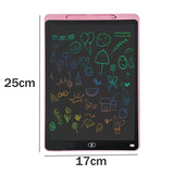1 Piece Drawing Kids LCD Writing Tablet Pink ABS+LCD Diaphragm For 3-8 Year Old Girls Boys