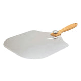1PCS Aluminum Pizza Shovel Long Wood Handle Pizza Peel Shovel Kitchen Tool Pizza Lifter Cake Baking Cooking Accessory