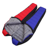 1500g Cold Weather Walking Camping Hiking Trip Vandal-proof Lightweight Hollow Cotton Filled Sleeping Bag Mummy DUCK Down