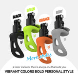 Sports Camera Strap Silicone Wrap Band Bike Motorcycle Handlebar QR Mount 2Level for GoPro Hero 12/11/10 DJI OSMO Insta360 X4/X3