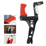 Multi-function Large Opening Short Handle Bathroom Water Pipe Universal Wrench Adjustable Aluminum Alloy Repair Tool