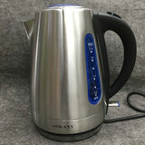 Electric Kettle 1.7L Tea Coffee Stainless Steel 2200W Portable Travel Water Boiler Pot For Hotel Family Trip Dropshipping