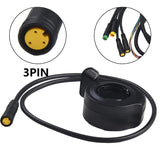 New Practical E-Bike Motor Cable 130X Throttle Rubber UART/CAN Protocol 1T4 Wire About 60g Brake Display Connector
