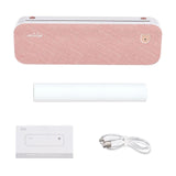 PeriPage A4 Wirless 210mm USB BT Mobile Photo Picture Printer with 1 Roll Thermal Paper