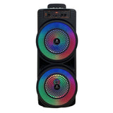 Bluetooth-Compatible Portable Support USB/TF/AUX/FM/BT/MIC Wireless Stereo Speaker for Home Outdoor Party Gifts