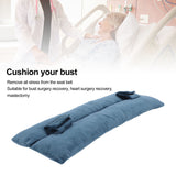 Seat Belt Pillow for Mastectomy High Elastic Sponge Post Heart Surgery Recovery Support Pads Bust Protectors Cushion