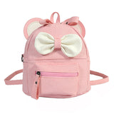 Girl Cartoon Diagonal School Bag Children Cute Bow Small Backpack