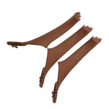 5Set Car Interior Handle Inner Door Panel Pull Trim Cover For - 5 Serie F10 F11 520 525 Red-Brown RHD