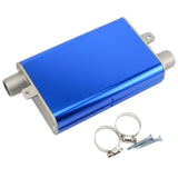24mm Upgraded Car Exhaust Muffler Silencer + Clamps Stainless Steel For Eberspacher Diesel Parking Heater