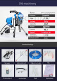 220V /110V High Pressure Sprayer Decoration Wall Coating Paint Airless Spray Gun Painting hine Tool