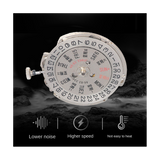 46941 Men's Watch Mechanical hine Movement with Steel Stem