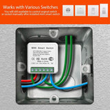 Tuya Wifi Zigbee 16A Mini Smart Switch 1/2/3/4 Bits Support 2 Way Control Smart Life Alexa Google Home Yandex Alexa