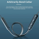 Wireless Bluetooth NeckHanging Stereo Noise Reduction Universal Sports Headset Microphone