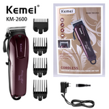 Kemei KM-2600 Seller Professional Electric Hair Clipper Trimmer Professional Cordless Trimmer Hair Clipper Kit trimmer for men