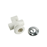 42mm Cover 20mm Air Massage Chromed Cap PVC Bathtub Bubble Hot Tub Water Jet Nozzle