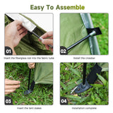 Outdoor Bike Tent 210D Oxford Fabric Waterproof Bicycle Storage Shed for Bikes