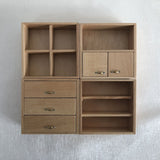 1:12 Dollhouse Miniature Multifunction DIY Mini Cabinet Furniture Decorative Accessories