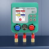 0-6000Kpa Refrigeration Gauge Dy523 Digital Mainfold Hvac Air Conditoner Vacuum Pressure Temperature Meter Tester