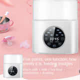 1 Pcs Baby Bottle 5-In-1 Multifuntion Breast Milk Warmer With Timer EU Plug